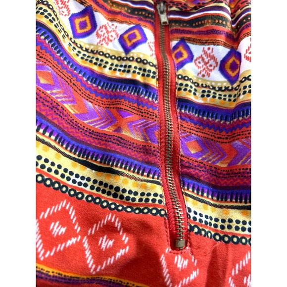 Speed Control New York Womens Dress Geometric Multicolored Sleeveless Zip Pocket - Picture 4 of 5